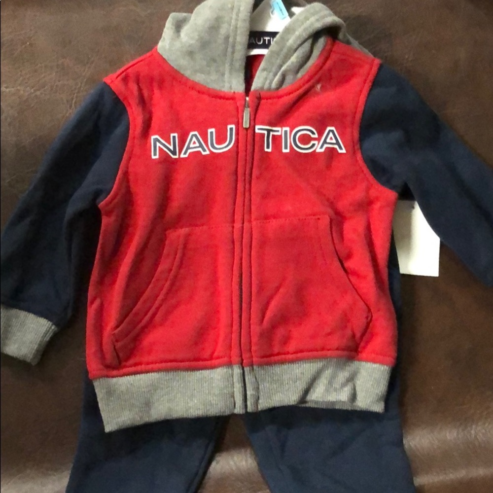 Nautica sweat pant outfit NWT for baby